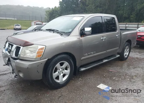 2007 Nissan Titan Le z USA, uszkodzony, nr VIN 1N6BA07A77N232531